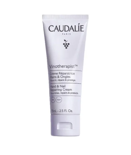 Caudalie Vinotherapist Hand & Nail Cream 75ml كريم كودالي فينوثيرابي لليدين والأظافر – 75 مل