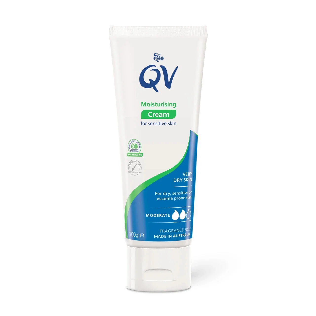 QV Moisturising Cream for Sensitive Skinكريم QV المرطب للبشرة الحساسة