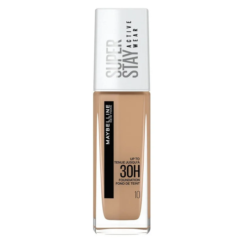 Maybelline New York Super Stay Active Wear 30H Foundationمايبيلين نيويورك سوبر ستاي أكتيف وير 30 ساعة – كريم أساس بتغطية كاملة