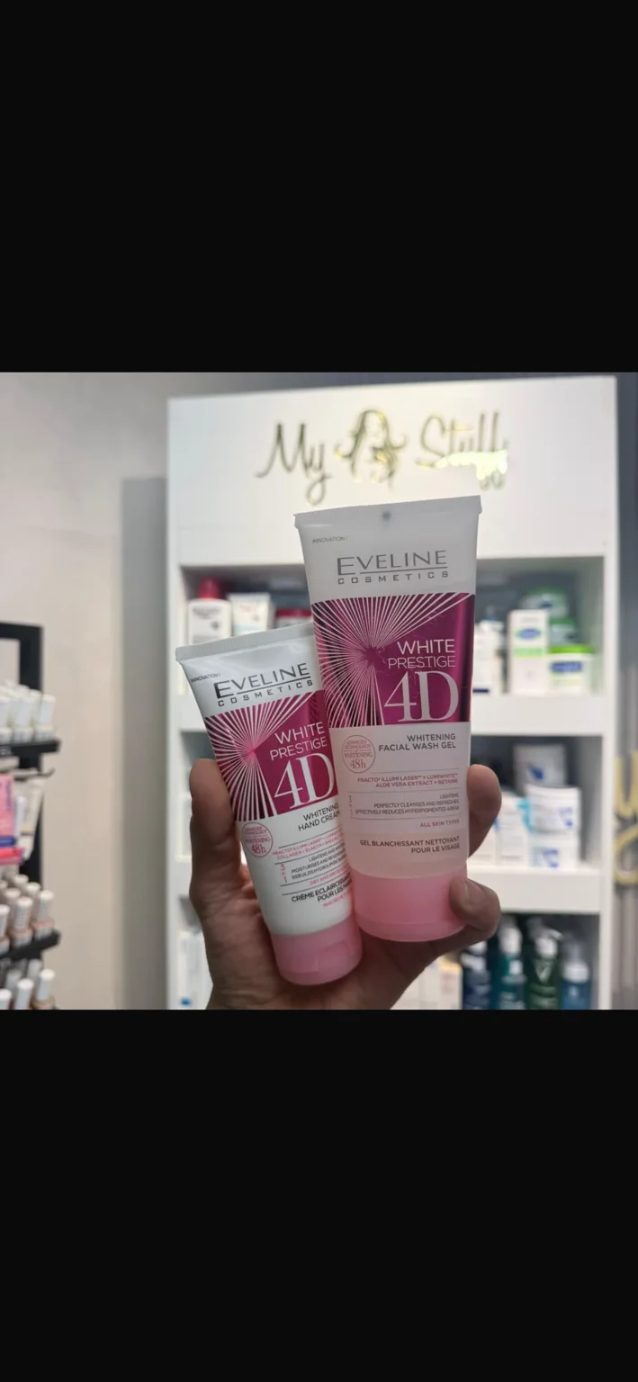 EVELINE WHITE PRESTIGE 4D HAND CREAM 100MLكريم اليدين إيفلين وايت بريستيج 4D (100 مل)