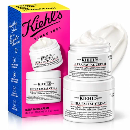 Kiehl’s Ultra Facial Cream – 50 ml & 125 ml كريم كييلز ألترا فيشل للوجه – 50 مل و125 مل
