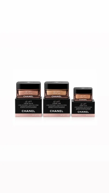 CHANEL LE LIFT – Firming Anti-Wrinkle Cream & Eye Creamشانيل لو ليفت – كريم شدّ ومكافحة التجاعيد للوجه والعينين