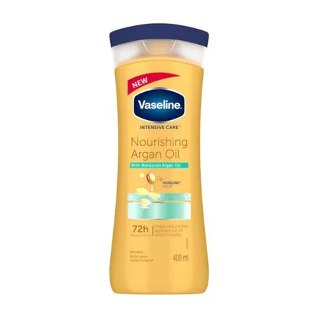 Nourishing Argan Oil Vaseline 400g لوشن فازلين للعناية المركزة بزيت الأرغان المغذي للجسم 400 مل