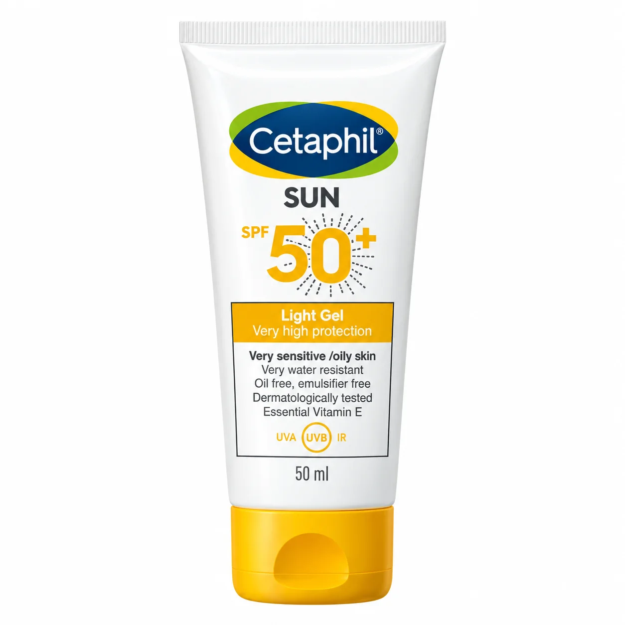 سيتافيل صن جل خفيف بعامل حماية 50+ (Cetaphil Sun SPF 50+ Light Gel)