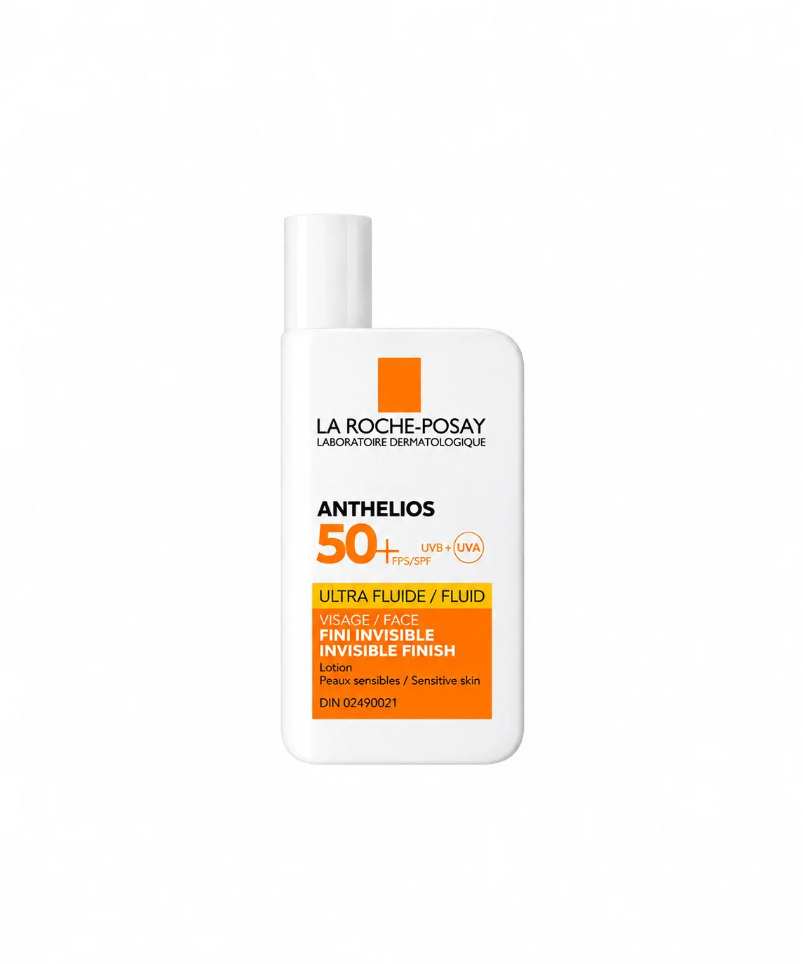 لاروش بوزيه أنثيليوس سائل غير مرئي بعامل حماية 50+ (La Roche-Posay Anthelios Invisible Fluid SPF 50+) المخصص للبشرة الحساسة