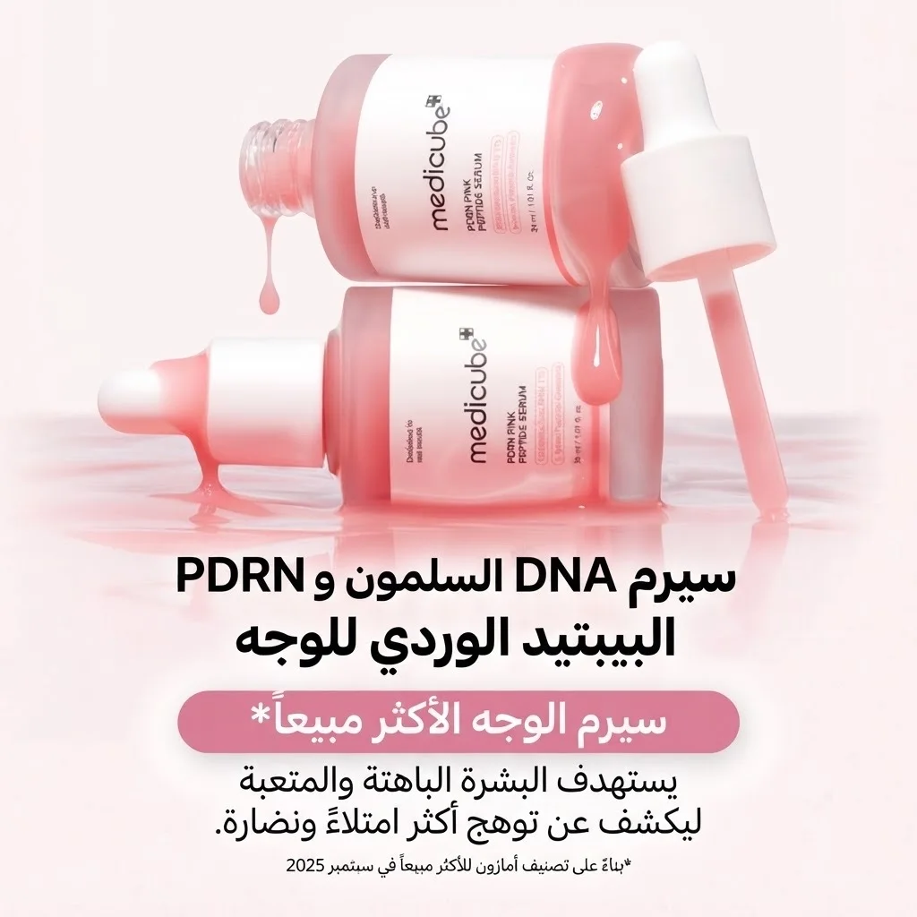 مصل الببتيد الوردي PDRN         PDRN Pink Peptide Serum