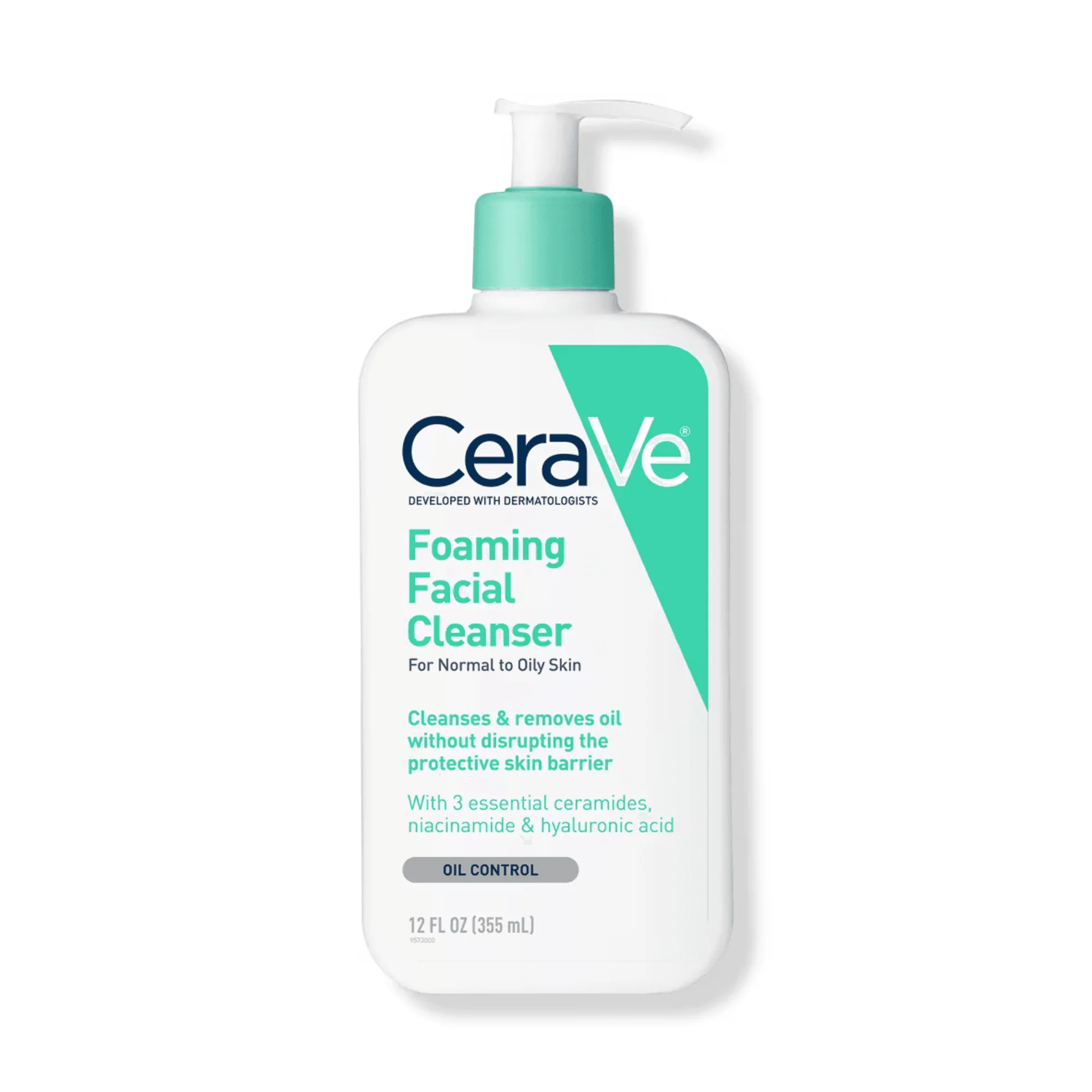 CERAVE المنظف الرغوي للوجه والجسم للبشرة العادية إلى الدهنيةغسول البشرة Cerave Foaming Gel Cleanser 236ml
