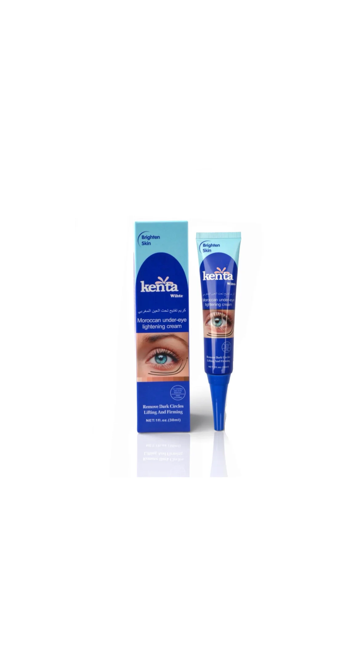 Kenta White Moroccan Under-Eye Lightening Cream – 30mlكريم كنتا وايت المغربي لتفتيح منطقة تحت العين – 30 مل