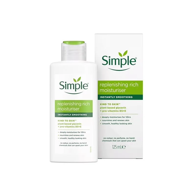 simple Kind to Skin Replenishing rich Moisturiser 125 mlسمبل مرطب للبشرة