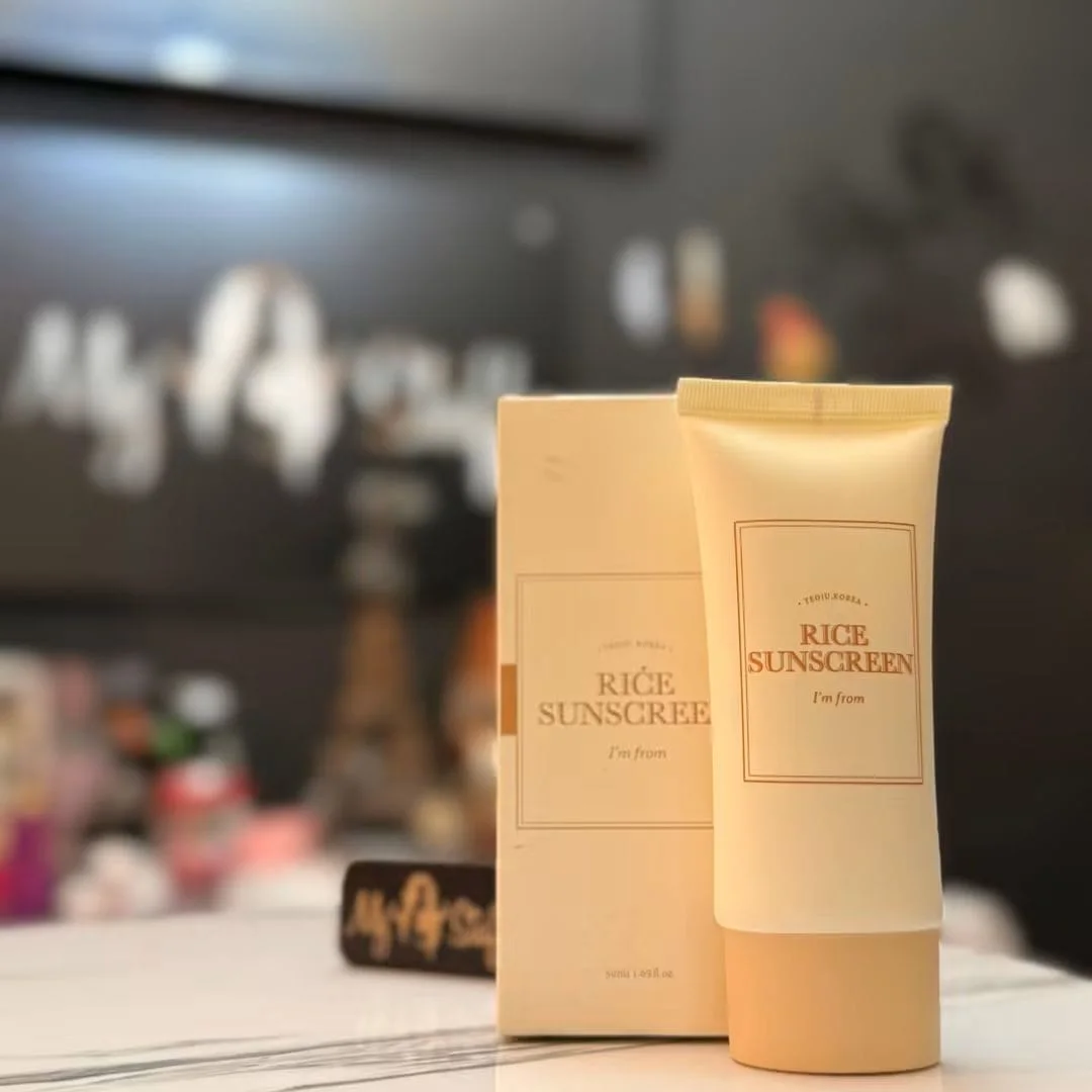 I'm From Rice Sunscreen SPF50+ بحجم 50 ملواقي شمس الأرز من آيم فروم
