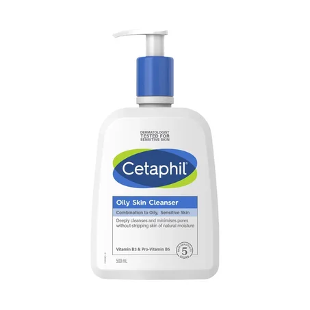 سيتافيل غسول للبشرة الدهنية الحساسة 500مل Cetaphil Oily Skin Cleanser 500ml
