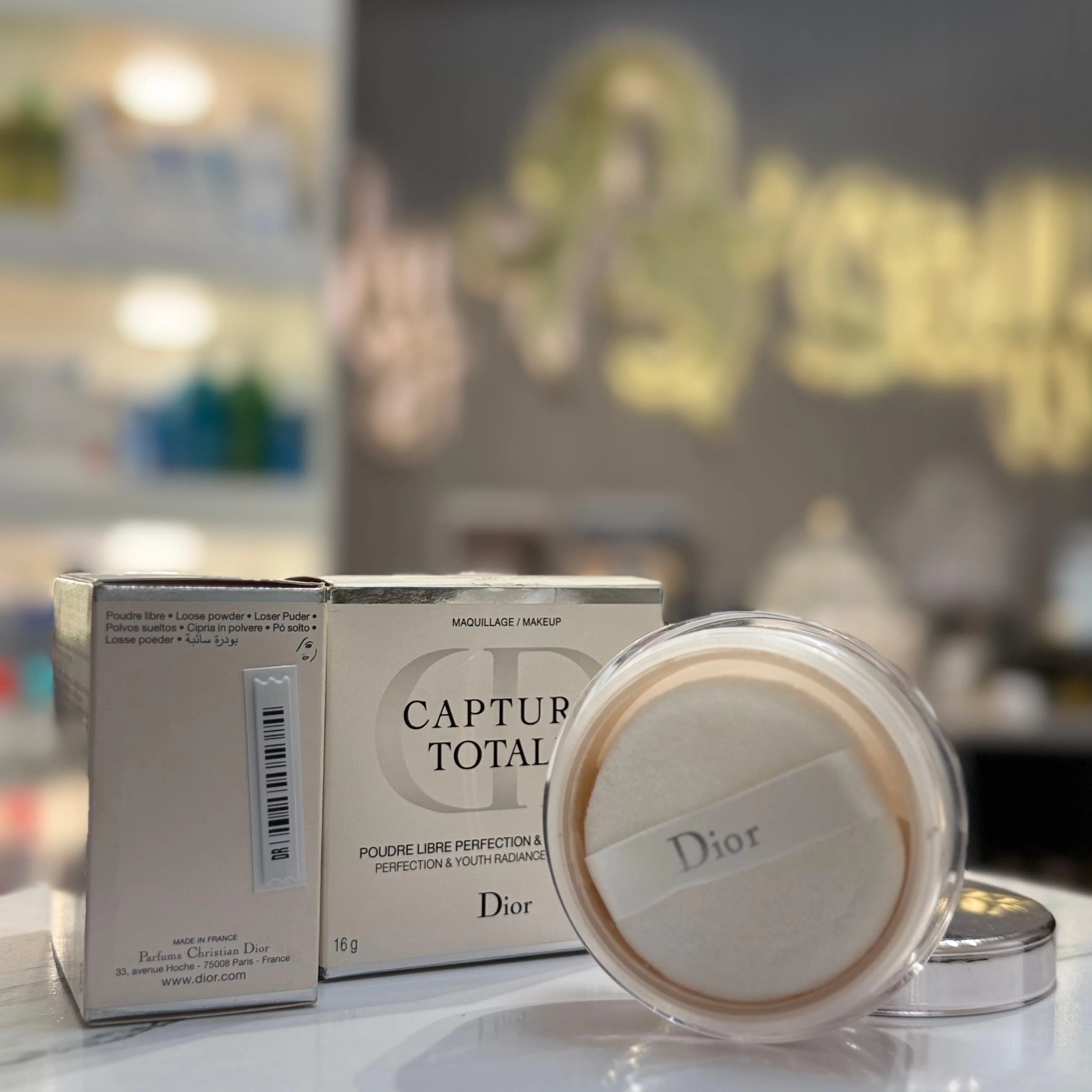 Christian Dior Capture Totale Perfection & Youth Radiance Loose Powderبودرة كريستيان ديور 