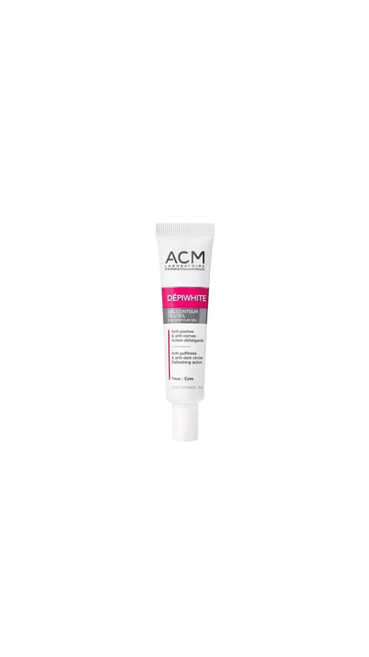 ACM Dépiwhite Eye Contour Gel – 15mlجل محيط العين ديبي وايت من ACM – 15 مل