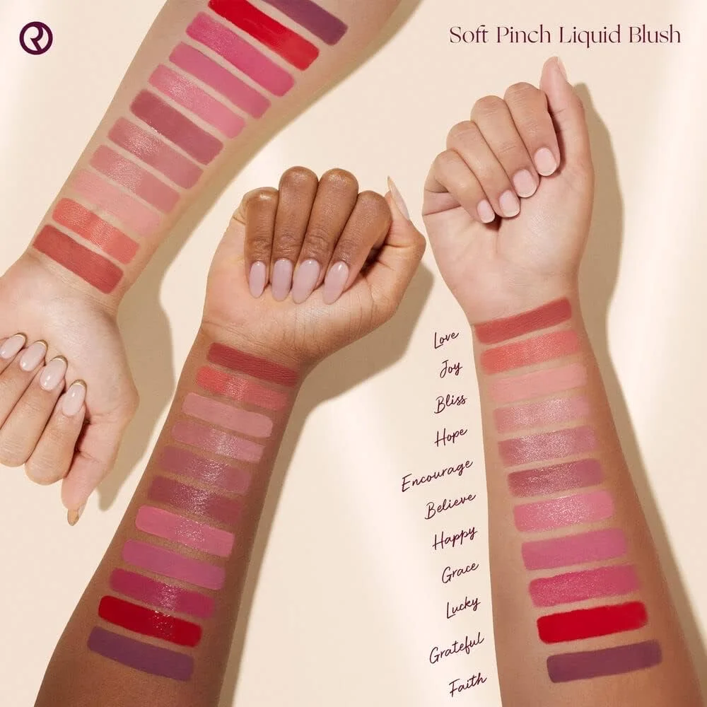 Rare Beauty by Selena Gomez Soft Pinch Liquid Blush Mini Sizeأحمر خدود سائل ناعم من رير بيوتي، حجم صغير