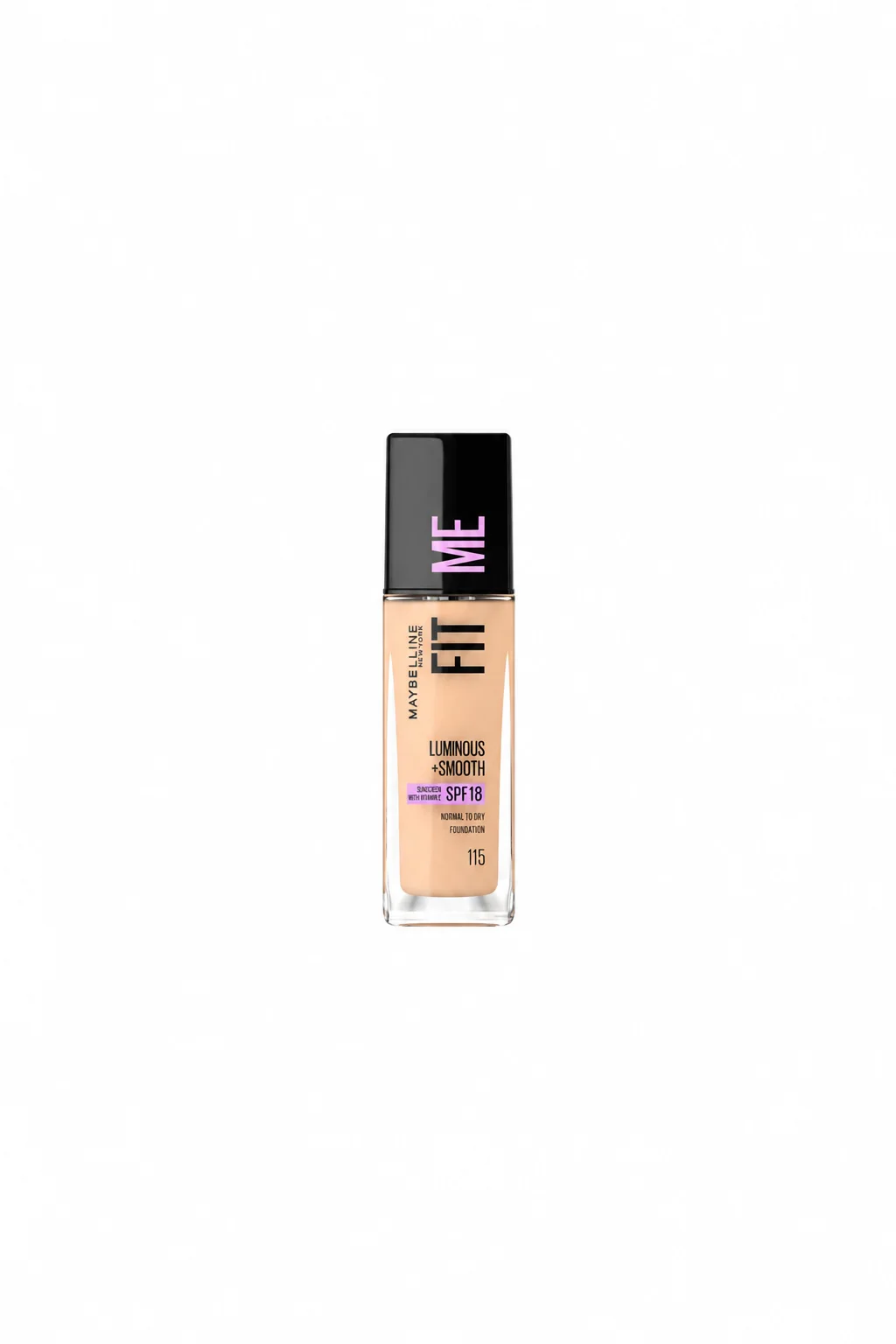Maybelline New York Fit Me Matte + Poreless Foundationكريم أساس فيت مي مات + بورليس من ميبيلين نيويورك
