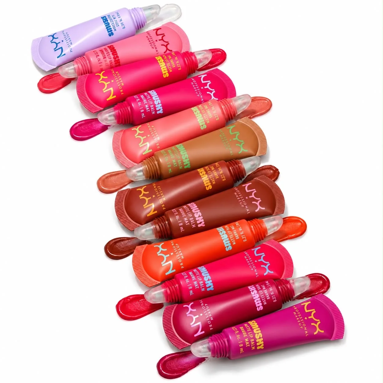 NYX Professional Makeup Smushy Matte Lip Balmسمَشي مات ليب بالم من NYX Professional Makeup
