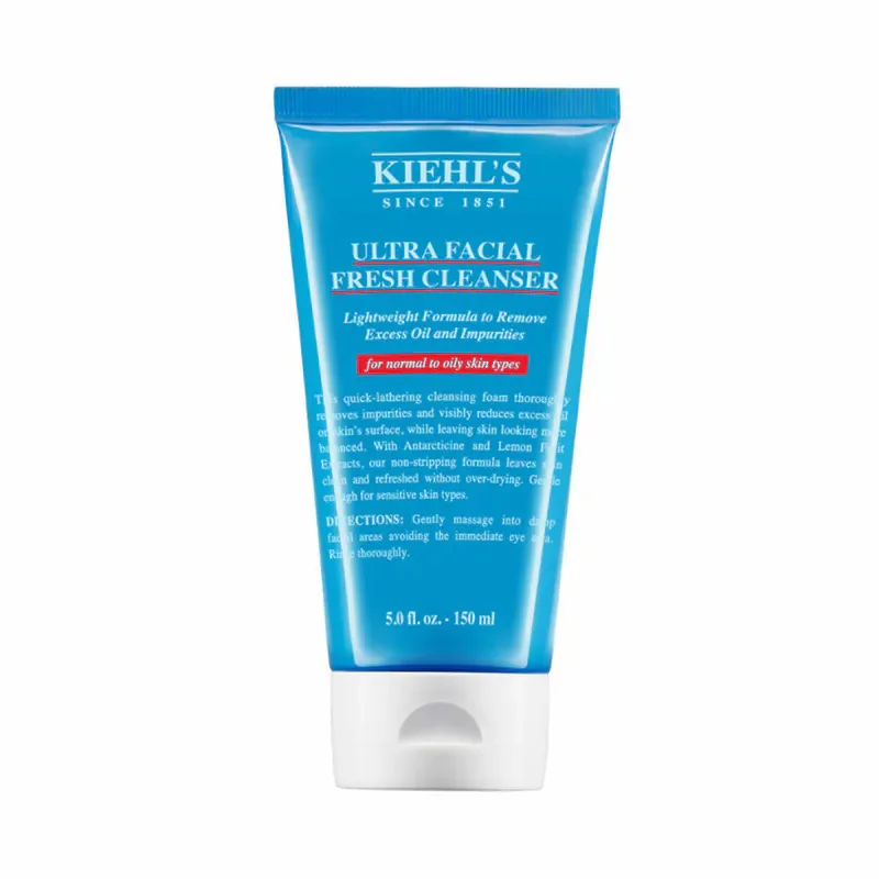 Kiehl's Ultra Facial Oil-Free Cleanser 150ml غسول كيلز ألترا للوجه الخالي من الزيوت 150 مل
