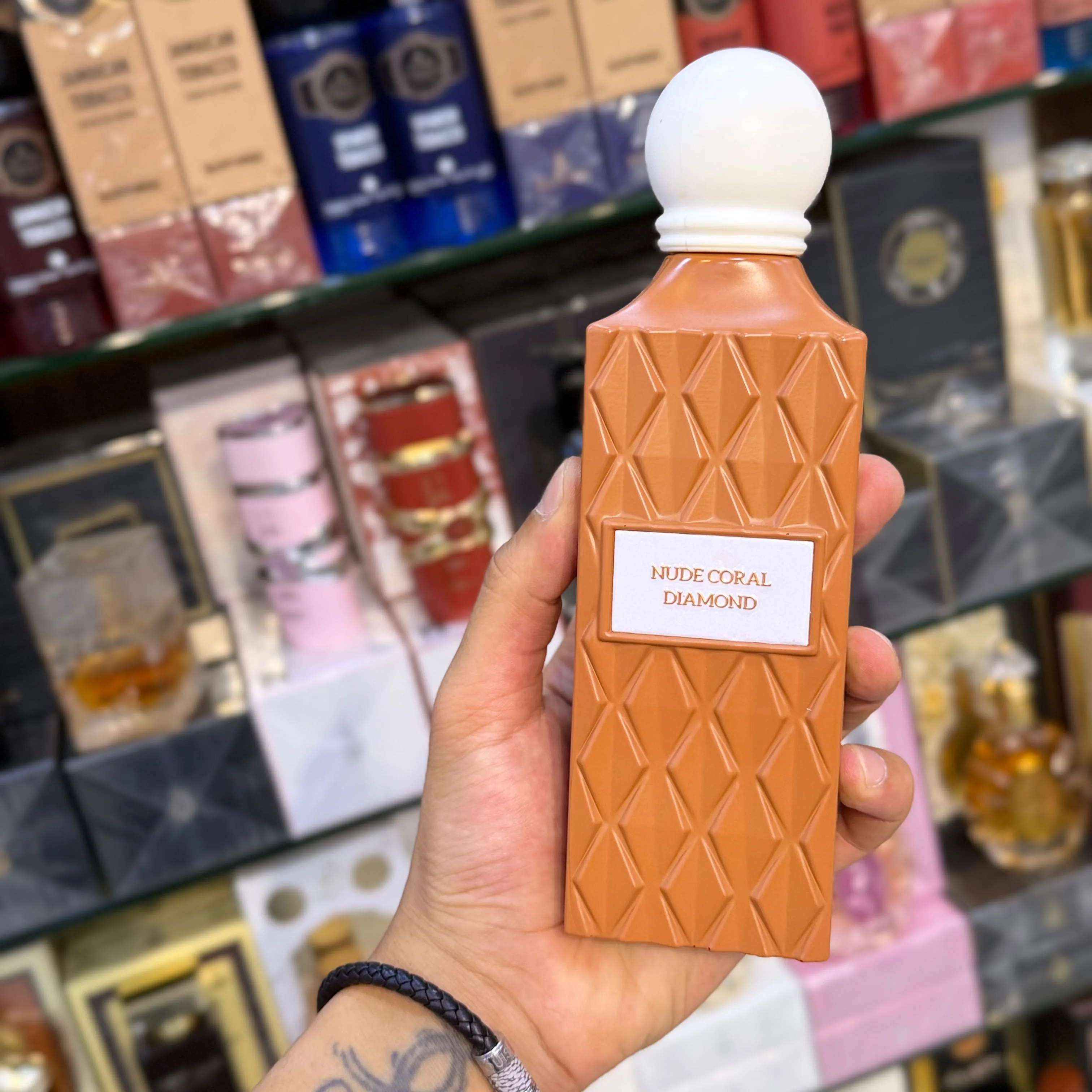 IBRAQ Nude Coral Diamond Eau De 200 mlعطر  إبراق نود كورال دايموند