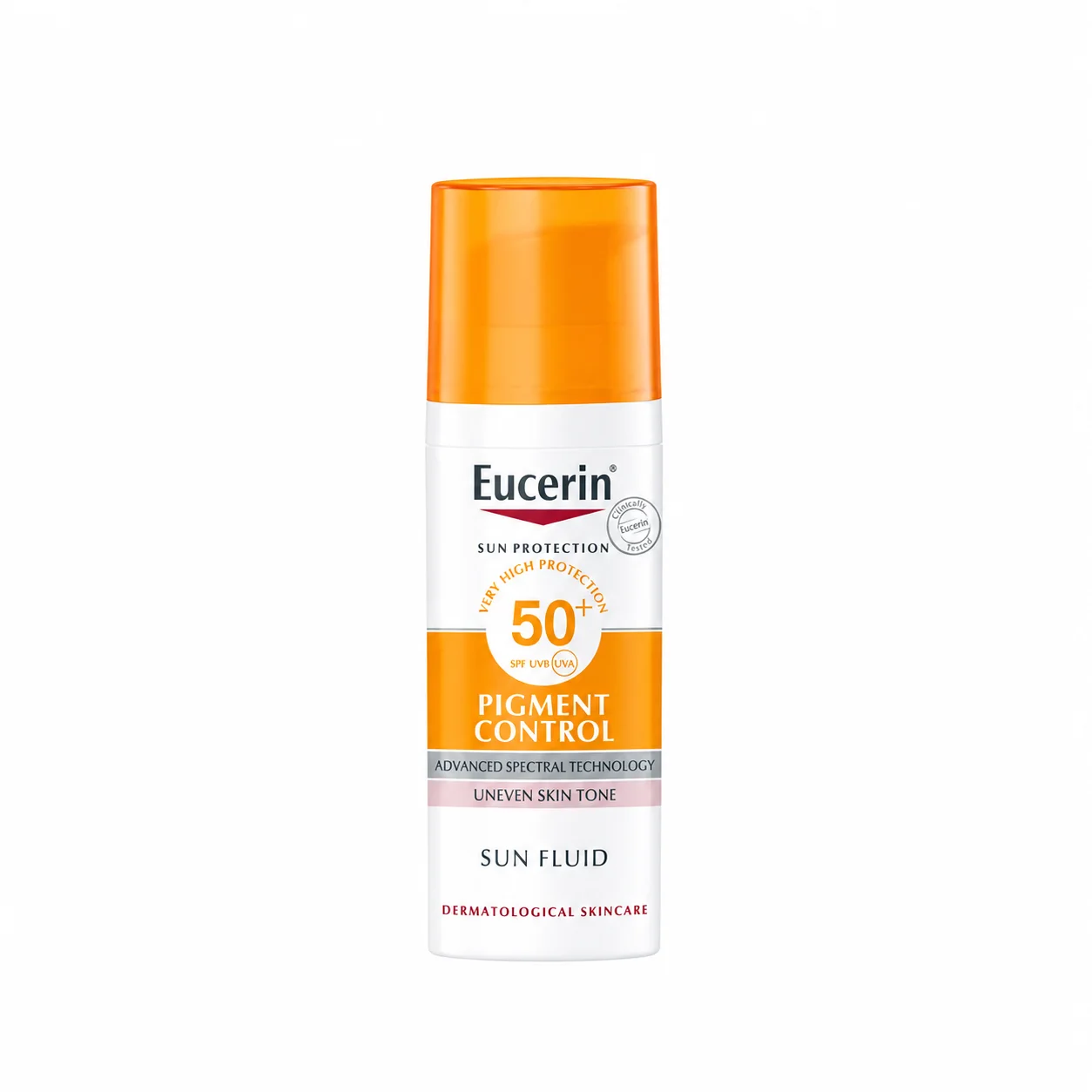 إيوسيرين صن فلويد للتحكم بالتصبغات بعامل حماية من الشمس SPF50+، 50 ملEucerin Sun Fluid Pigment Control SPF50+ 50 مل
