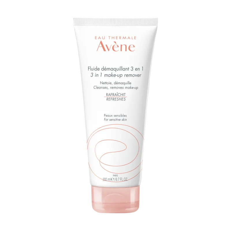 Avène 3 in 1 Make-Up Remover (Fluide démaquillant 3 en 1)عربي: أفين - مزيل مكياج 3 في 1