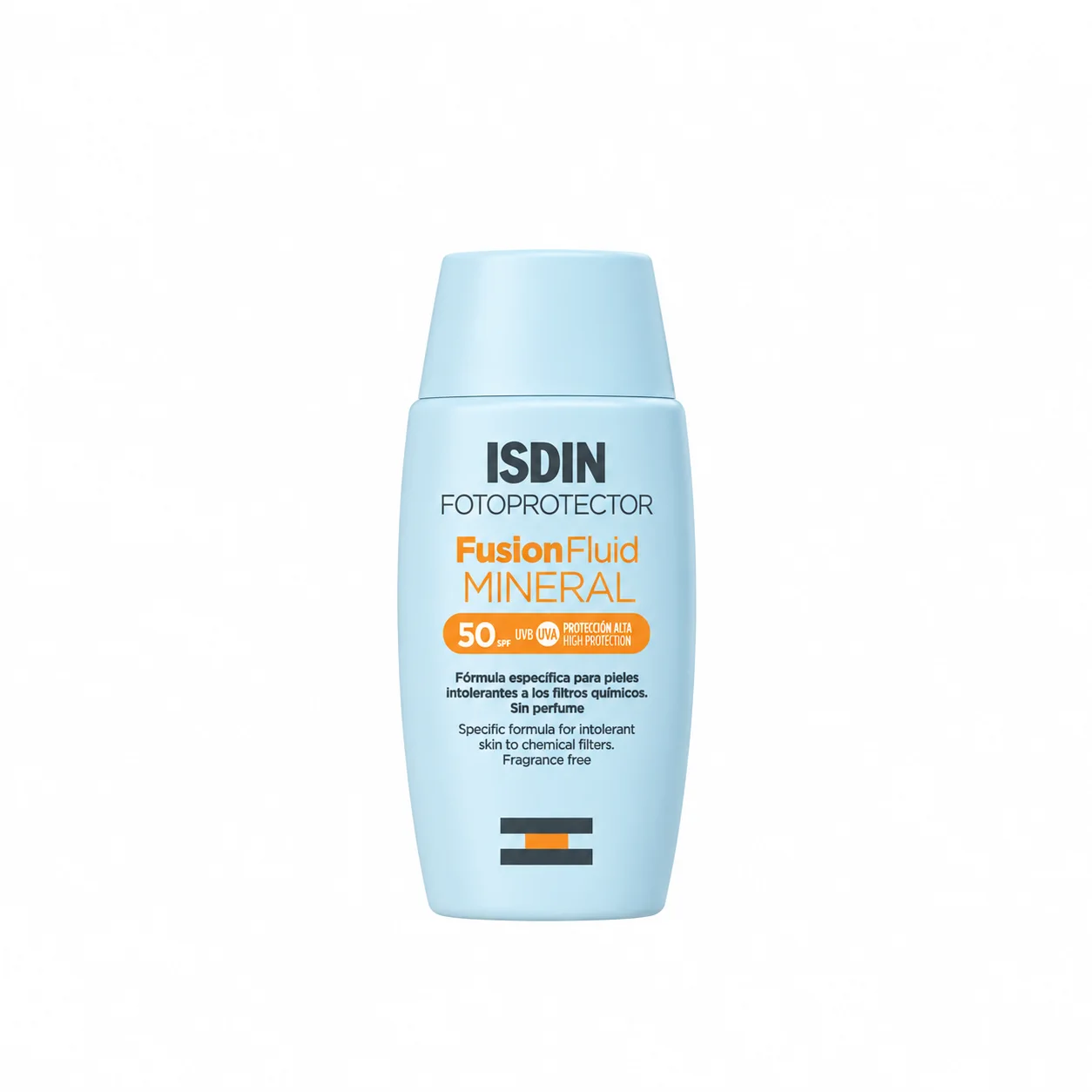 Fotoprotector ISDIN Fusion Fluid MINERAL SPF 50واقي الشمس ISDIN Fusion Fluid المعدني بعامل حماية من الشمس 50