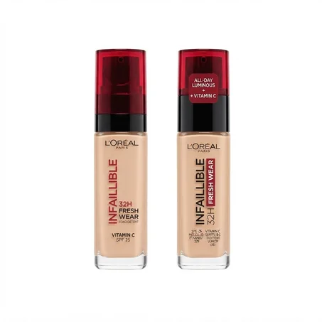 فاونديشن لوريال باريس إنفاليبل - L'Oréal Paris Infallible 32H Fresh Wear Foundation.