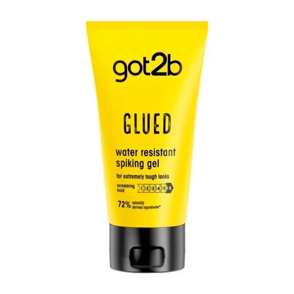 got2b Glued Water Resistant Spiking Gel    جل تثبيت الشعر المقاوم للماء من جوت تو بي – Glued