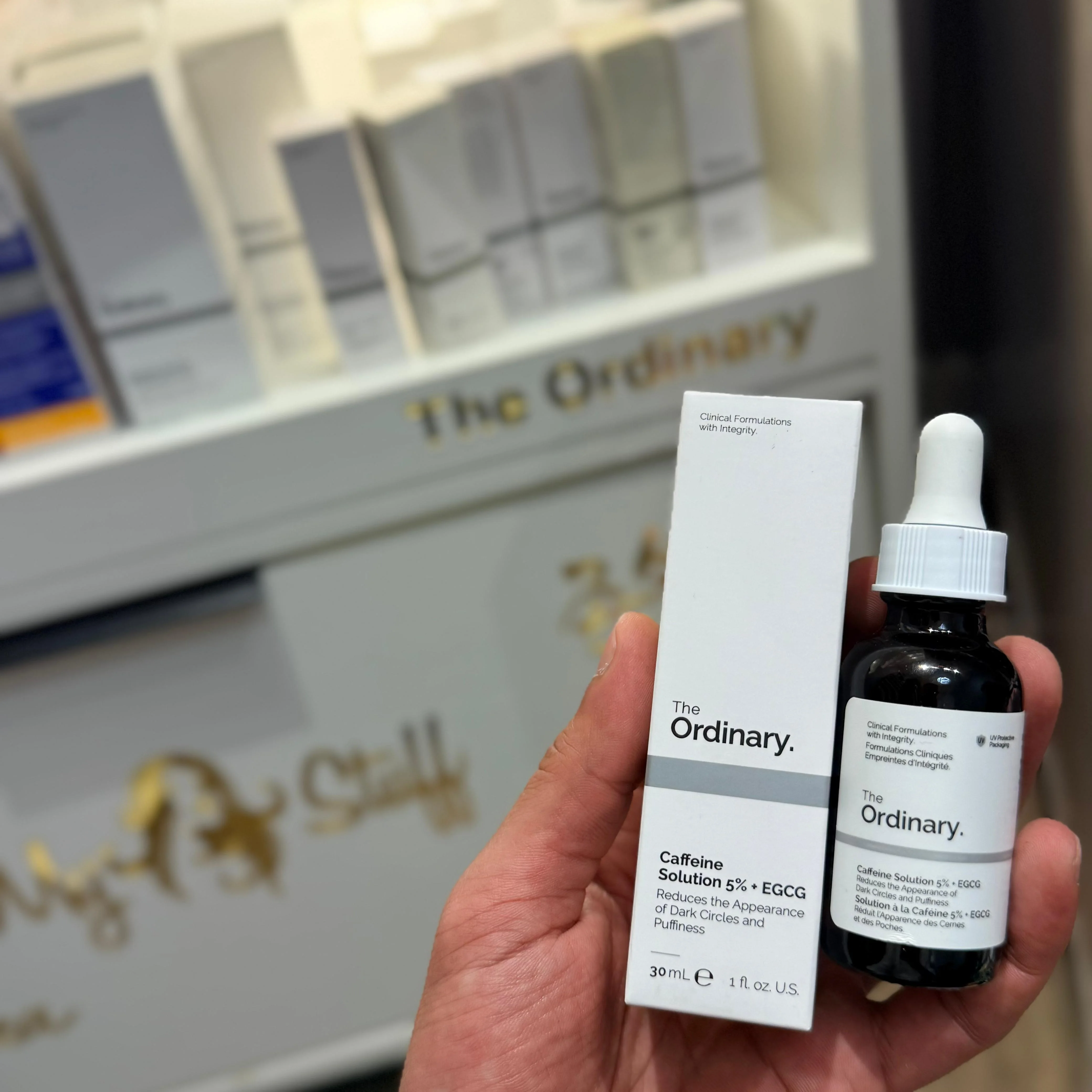 The Ordinary Caffeine Solution 5% + EGCG Serum, 30 mlذا اورديناري محلول الكافيين 5% + مصل اي جي سي جي، 30 مل
