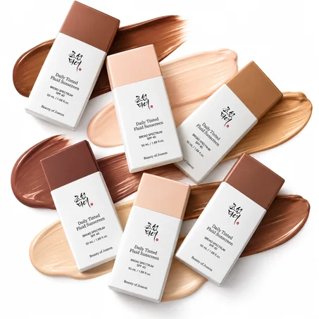 Beauty of Joseon Daily Tinted Fluid Sunscreen SPF 40 – 50 mL بيوتي أوف جوسون واقي الشمس السائل الملوّن اليومي SPF 40 – 50 مل