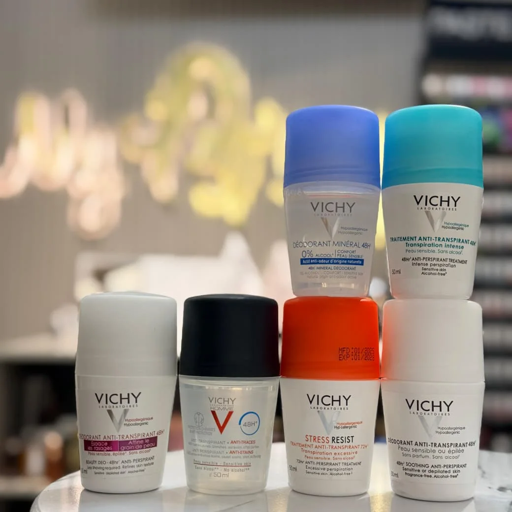 Vichy Deodorant  مزيل العرق ومضاد التعرق الطبية  ماركة فيشي