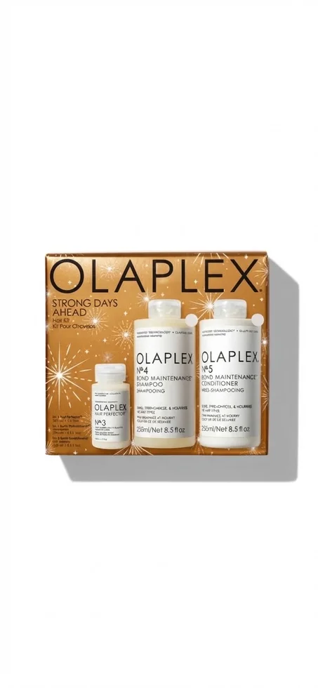 أولابلكس مجموعة Strong Days Ahead للعناية بالشعرOlaplex Strong Days Ahead Hair Kit