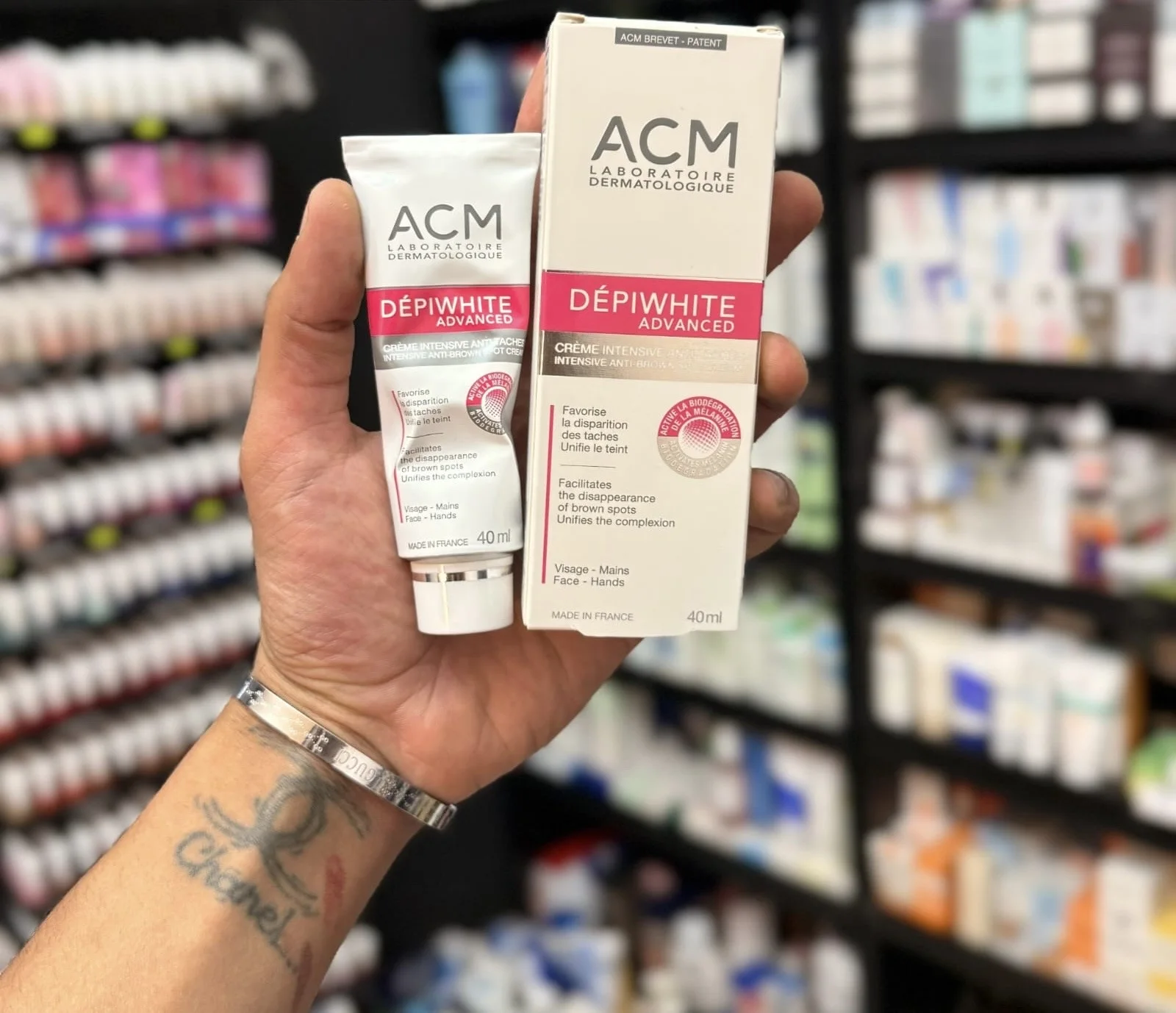 ACM Depiwhite Advanced كريم آي سي إم المكثّف المضاد للبقع