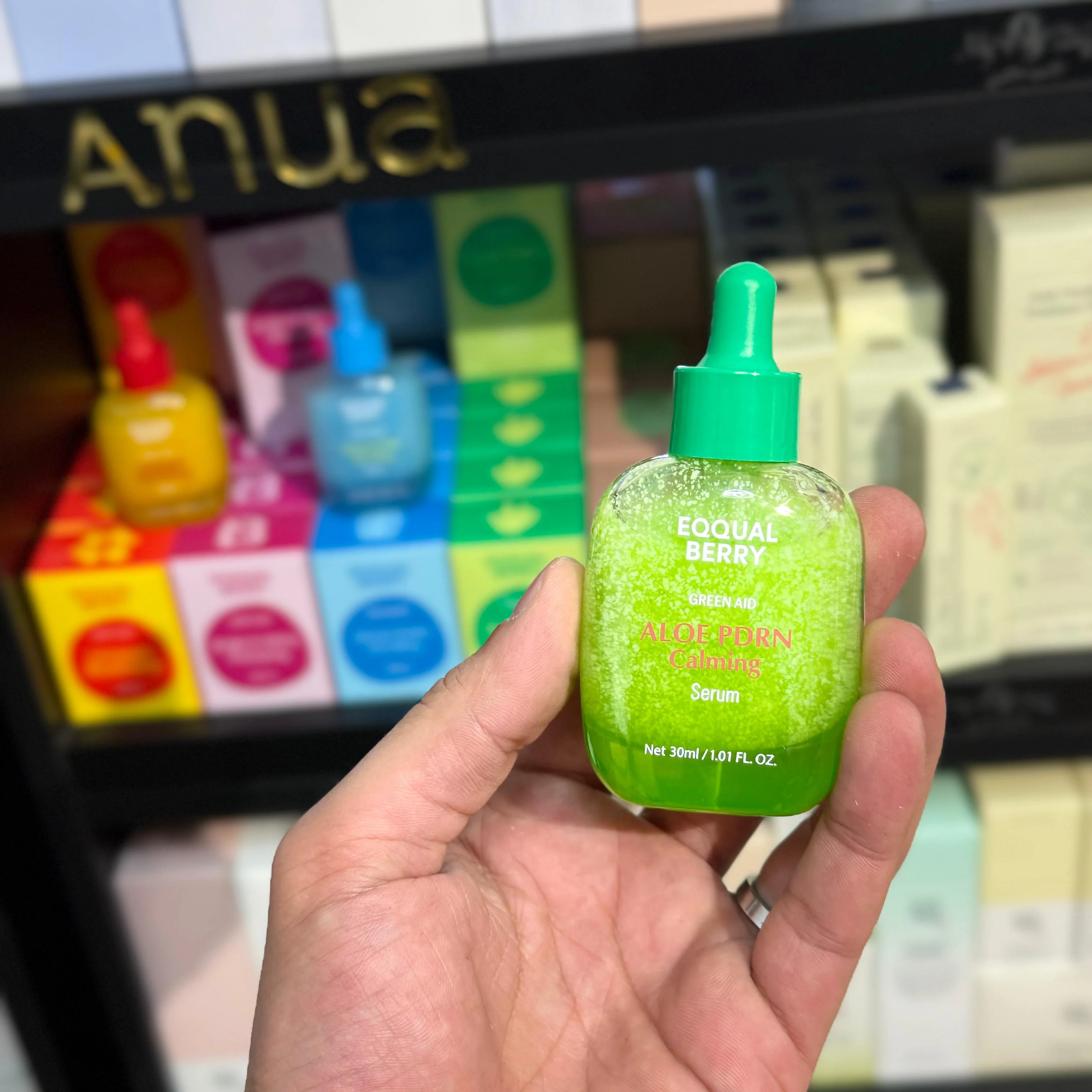 سيروم إكوالبيري بالألوفيرا وPDRN لتهدئة وتنعيم البشرة – 30 ملEQQUALBERRY Aloe PDRN Calming Smoothie Serum 30 ml