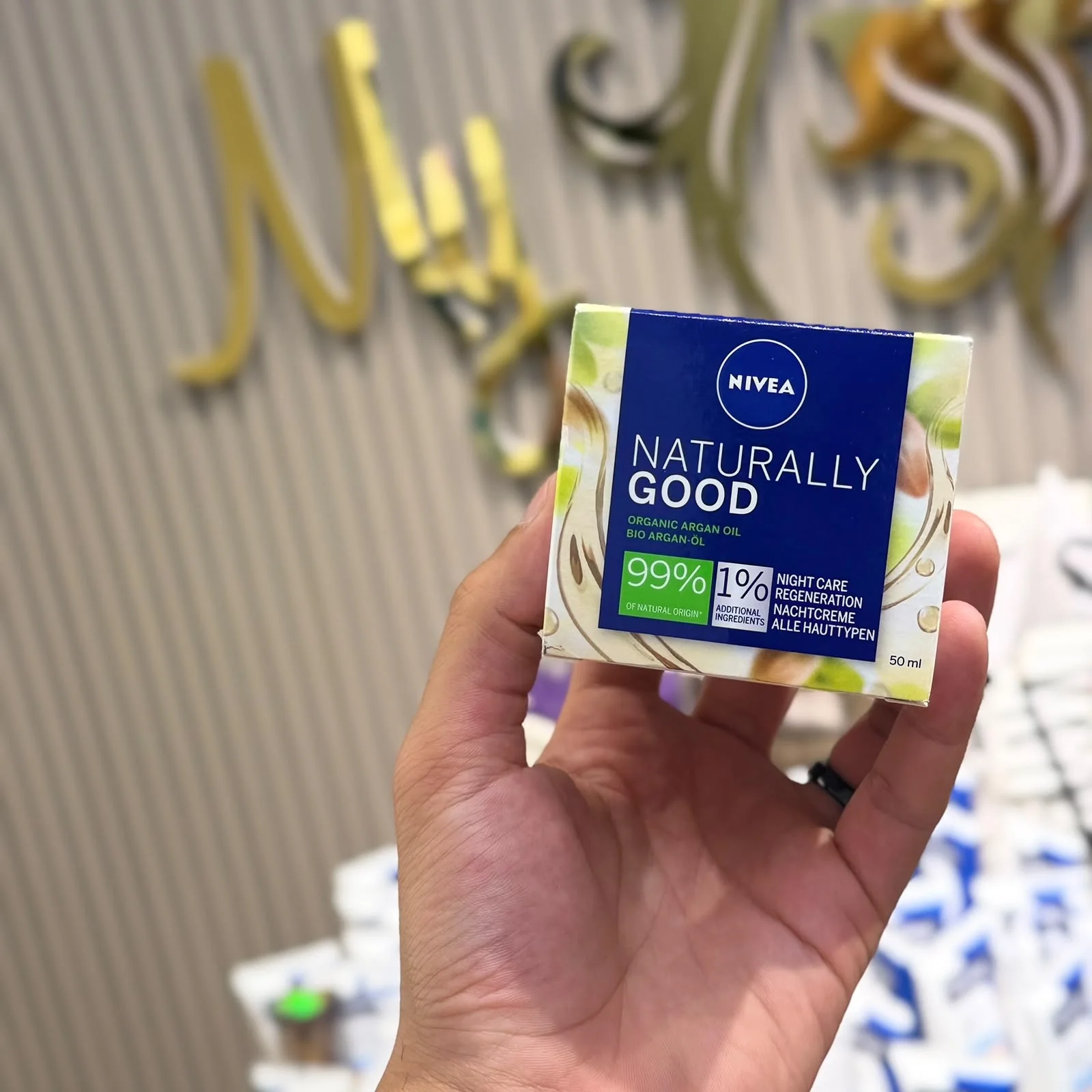 NIVEA Organic Aloe Vera Face Cream 50ml كريم وجه بخلاصة الصبار العضوي من نيفيا