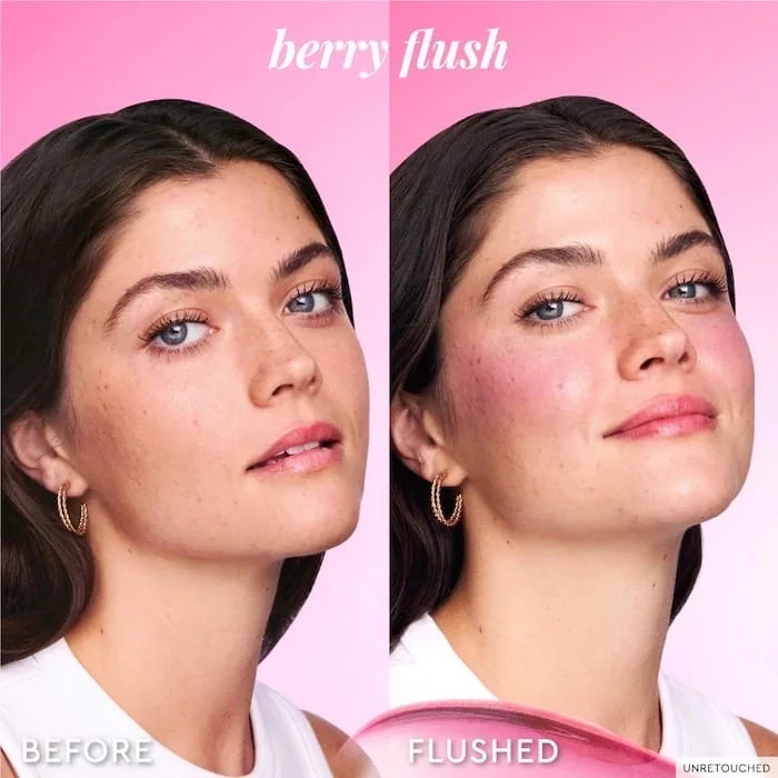 Glow Recipe Watermelon Glow Niacinamide Dewy Flush Brightening Serum Blush سيروم تفتيح البشرة بنكهة البطيخ من جلو ريسبي، غني بالنياسيناميد.ـ