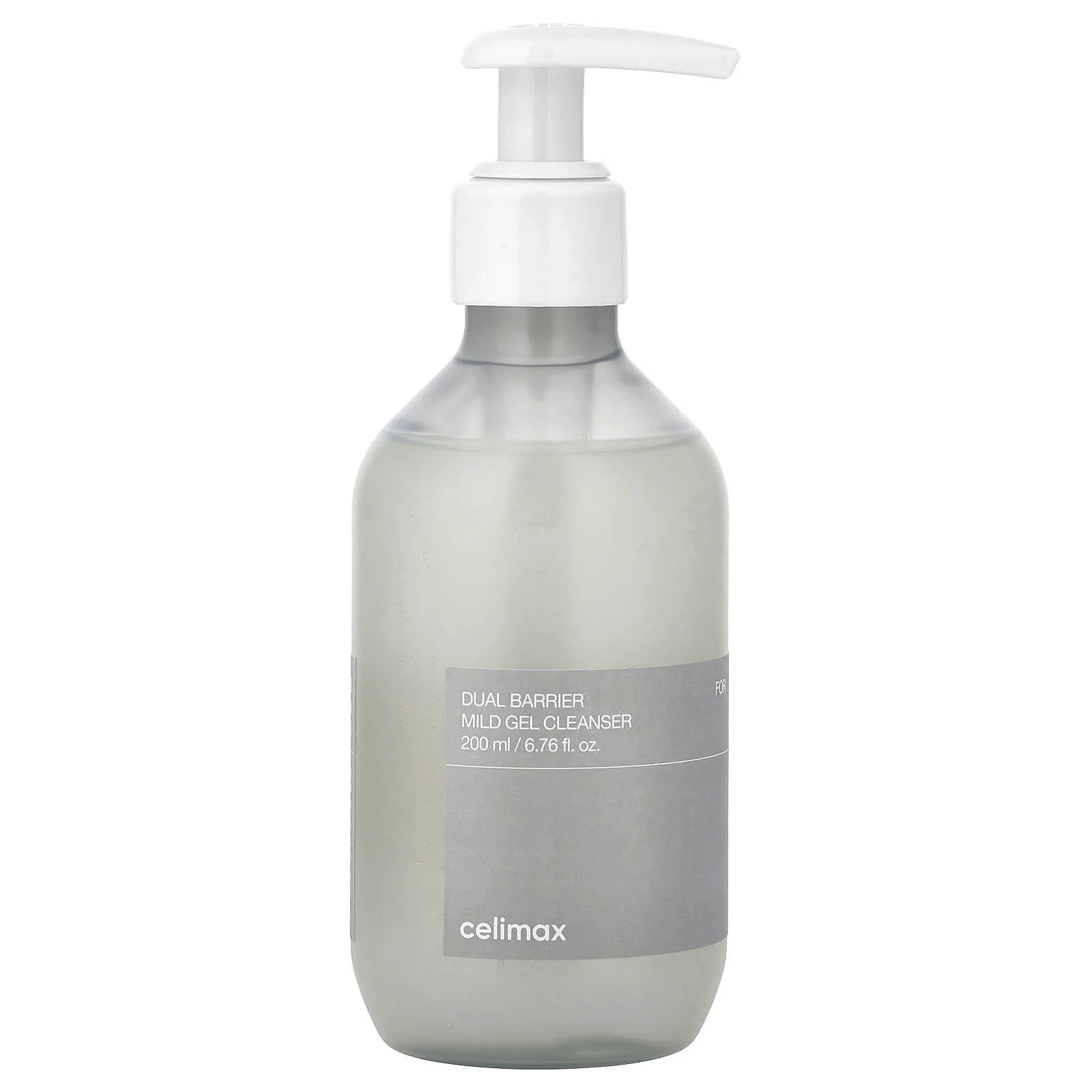 CELIMAX dual barrier mild gel cleanser 200mlسيلماكس غسول منظف و مرطب للبشرة