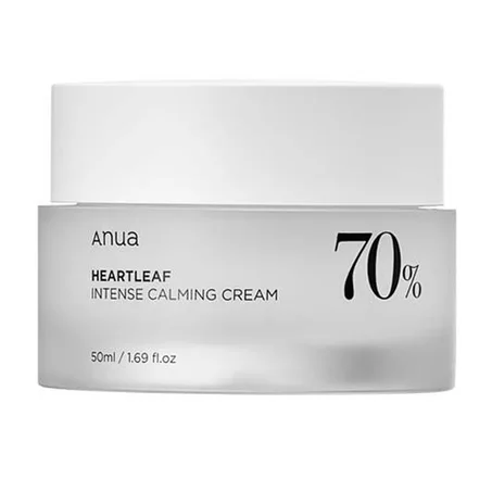 ANUA Heartleaf 70% Intense Calming Cream, 50 ml.كريم العناية المكثفة بالهارت ليف 70% لتهدئة البشرة من انوا - 50مل