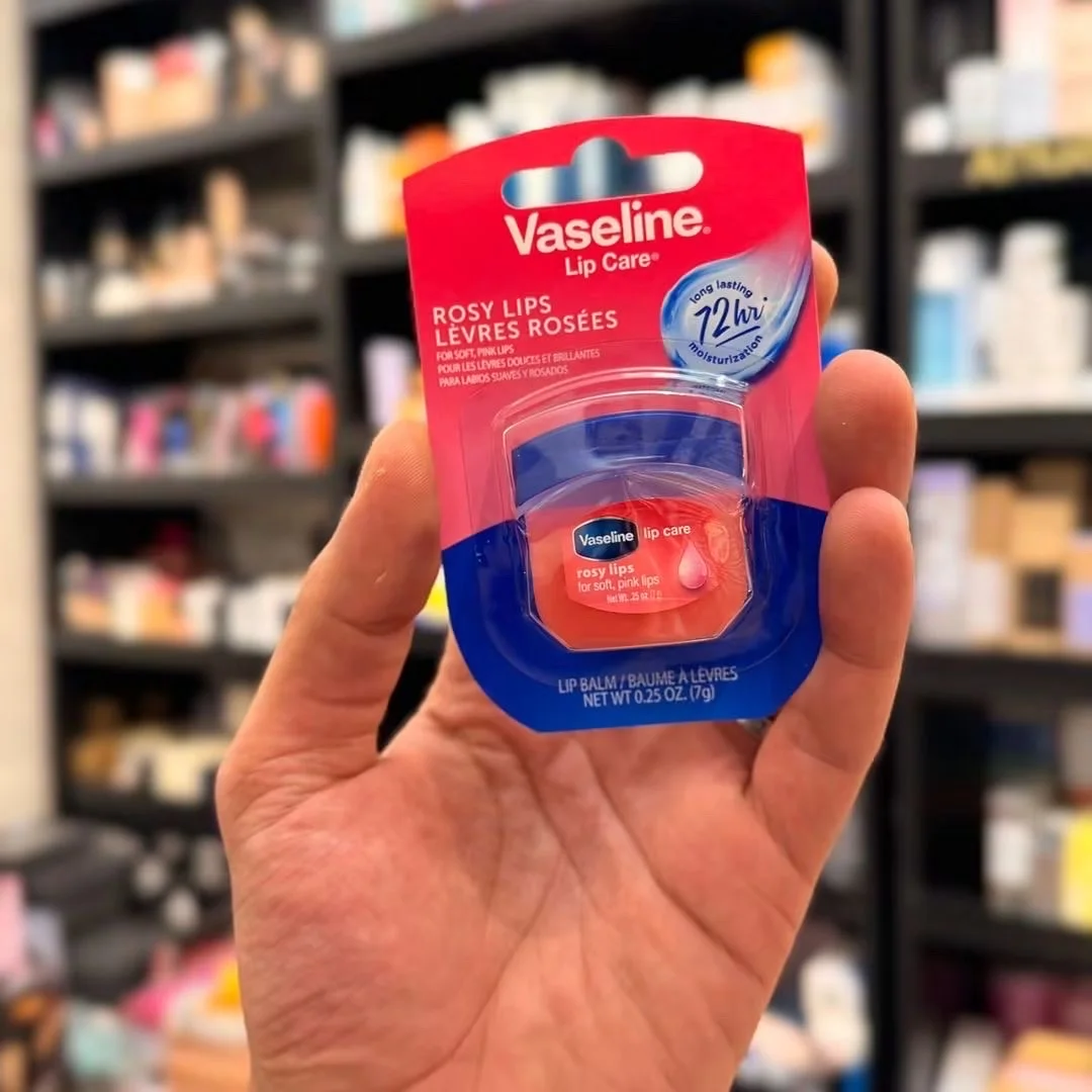 مرطب الشفاه فازلين ليب كير وردي للشفاه  Vaseline Lip Care Rosy Lips Mini Balm