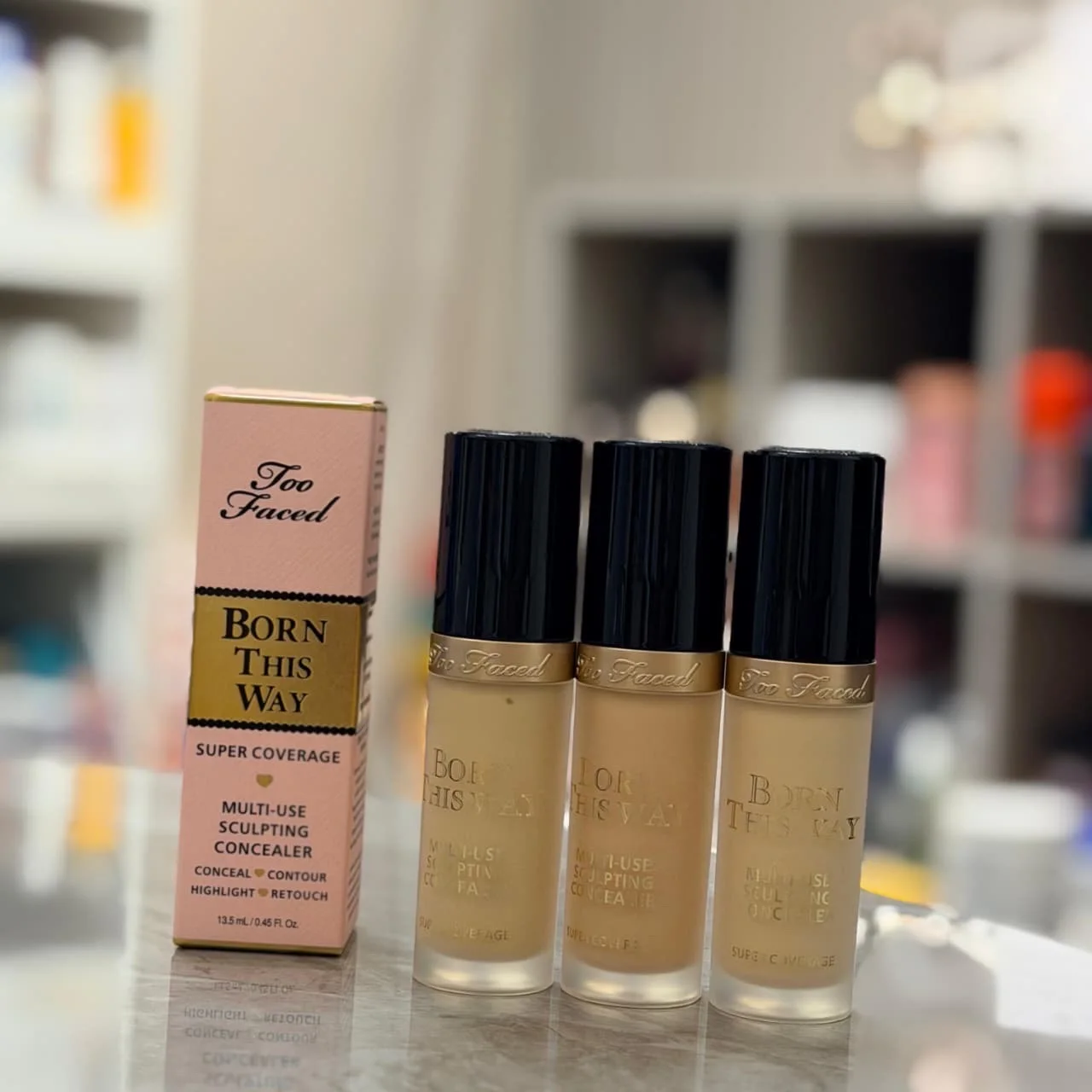 Too Faced Born This Way Super Coverage Multi-Use Concealerكونسيلر تـو فيسد بورن ذس واي للتغطية العالية