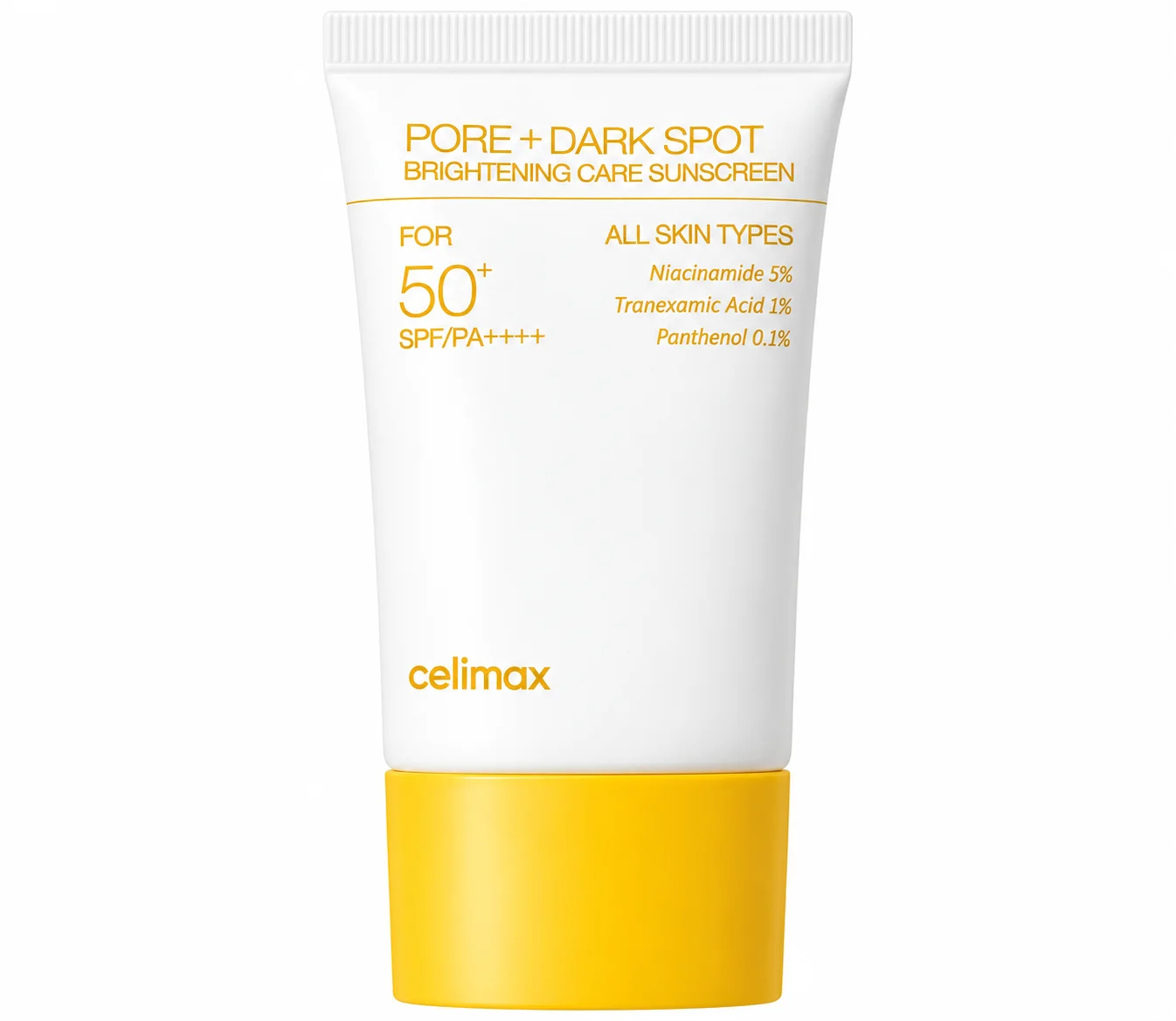 سيليماكس - واقي شمسي لتفتيح المسام والبقع الداكنة بعامل حماية SPF50+\50 Selimax – Sunscreen for Pore Minimizing and Dark Spot Brightening, SPF 50+, 50 ml.مل
