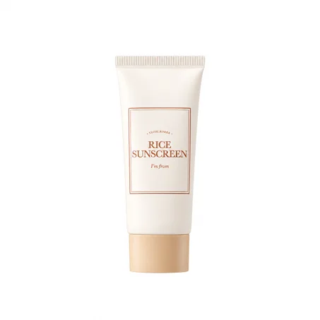 I'm From Rice Sunscreen SPF50+ بحجم 50 ملواقي شمس الأرز من آيم فروم