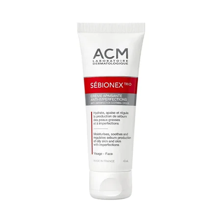 ACM LABORATOIRE DERMATOLOGIQUE SÉBIONEX TRIO CREAM ANTI-IMPERFECTIONكريم ACM Sébionex Trio لعلاج عيوب البشرة
