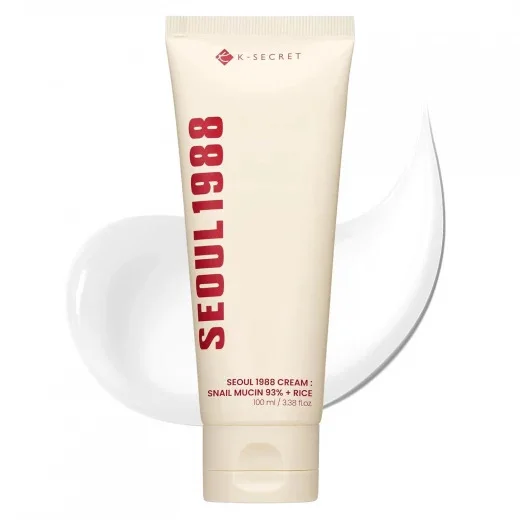 K-SECRET SEOUL 1988 Snail Mucin 93% Creamكريم K-SECRET SEOUL 1988 بخلاصة مخاط الحلزون بنسبة 93%