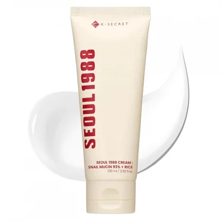 K-SECRET SEOUL 1988 Snail Mucin 93% Creamكريم K-SECRET SEOUL 1988 بخلاصة مخاط الحلزون بنسبة 93%