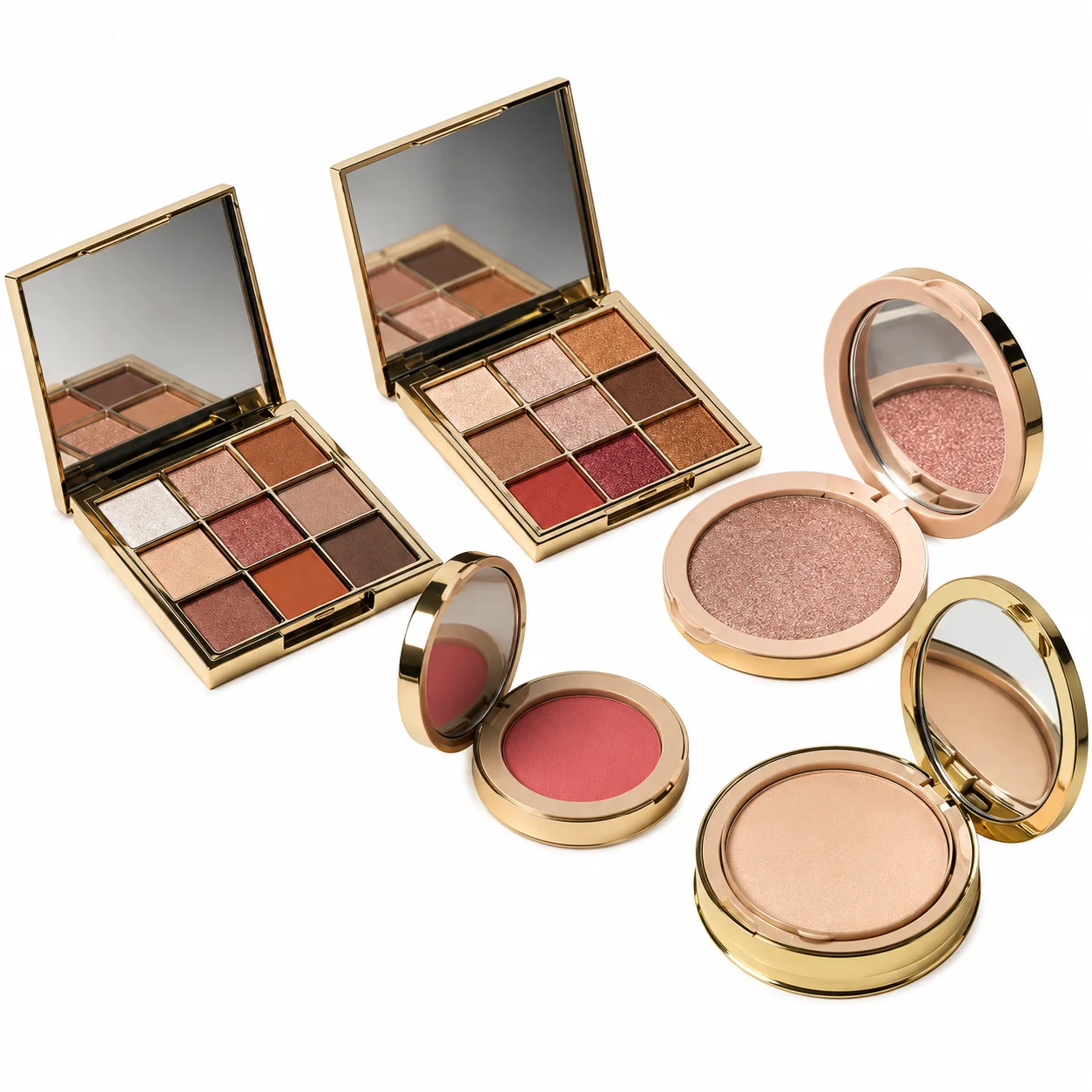 Makeup Set Box - The Royal Look - Complete Makeup Set - 15 Pieces by Rose Berry علبة مجموعة مكياج - الإطلالة الملكية - مجموعة مكياج كاملة - 15 قطعة من روز بيري