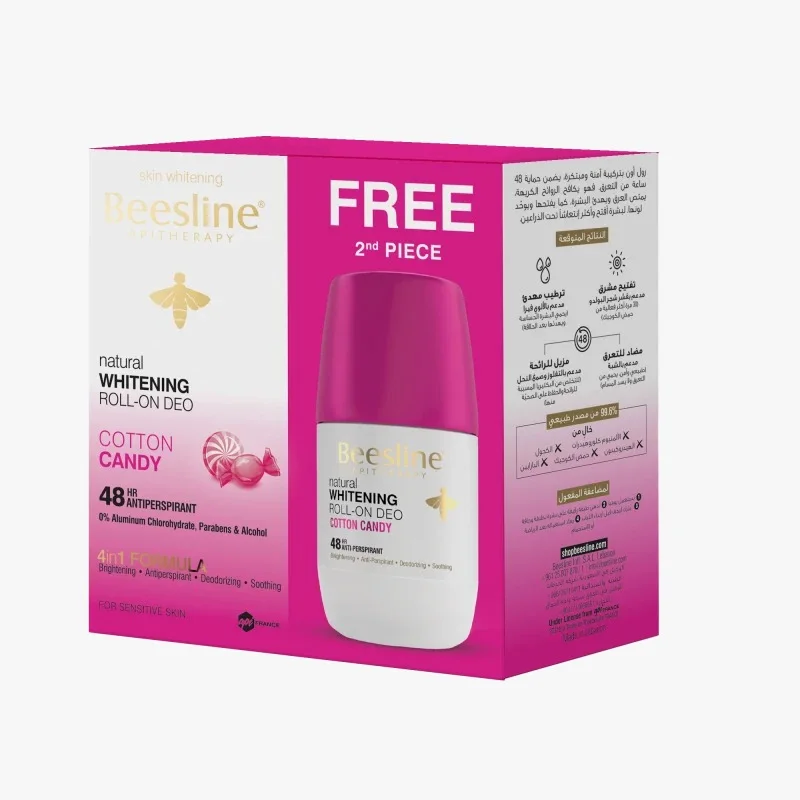 Beesline Whitening Roll-On Deo بيزلين مبيض دوار مع كريم تبييض فوري