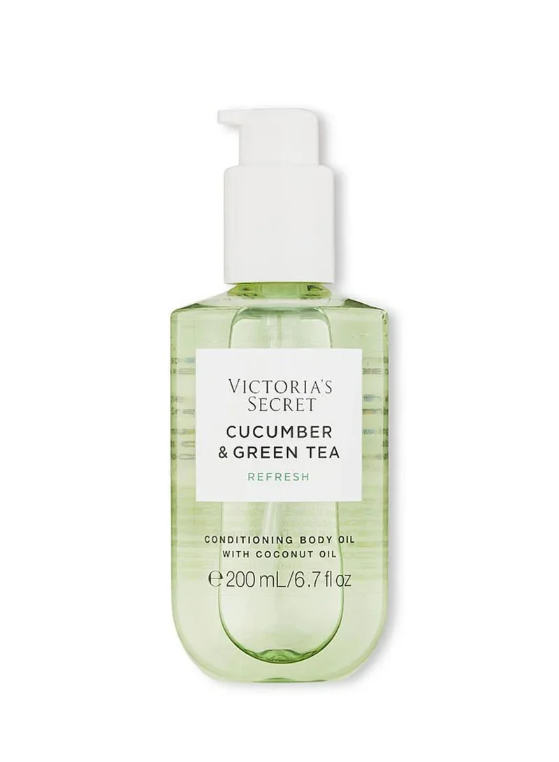 VICTORIA'S SECRETBEAUTYCoconut Milk Rose Natural Beauty Conditioning Body Oilفكتوريا سيكرت زيت الجسم الطبيعي المرطب والمغذي بخلاصة حليب جوز الهند والورد