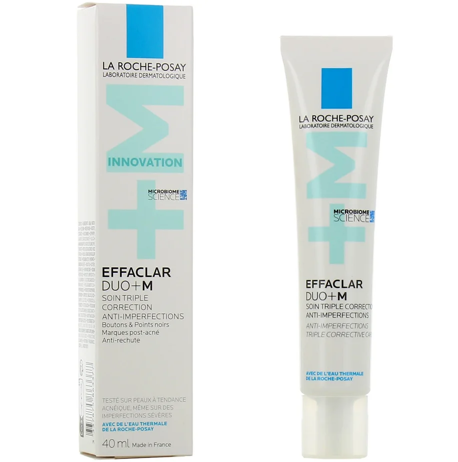 La Roche-Posay Effaclar Duo(+) Moisturizing Cream, 40 ml.لاروش بوساي ايفاكلار ديو(+) م 40 مل