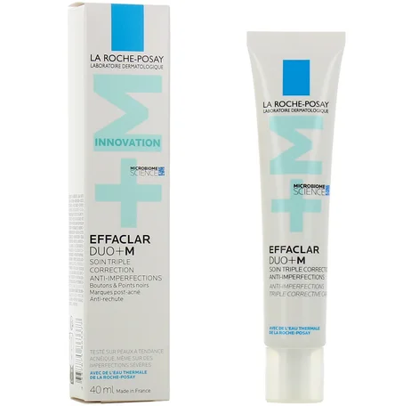 La Roche-Posay Effaclar Duo(+) Moisturizing Cream, 40 ml.لاروش بوساي ايفاكلار ديو(+) م 40 مل