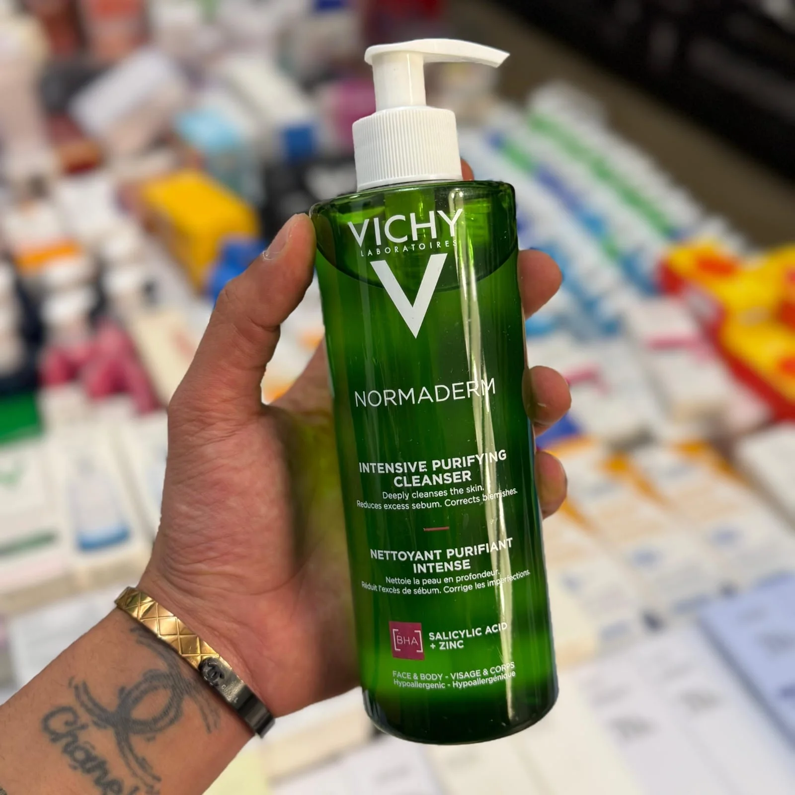 فيشي نورماديرم فيتوسوليوشن غسول جل منقي - 400 Vichy Normaderm Phytosolution Purifying Gel Cleanser - 400ml